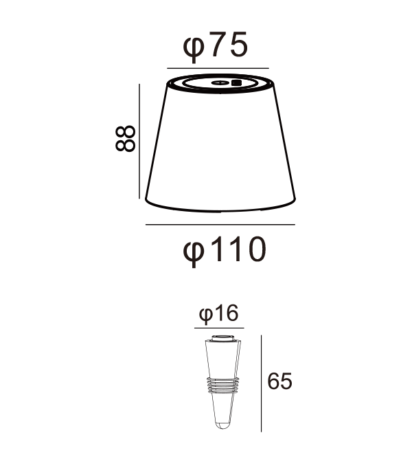 Shade-Type borosüveg töltő asztali lámpa HR95045 Shade-Type borosüveg töltő asztali lámpa HR95045