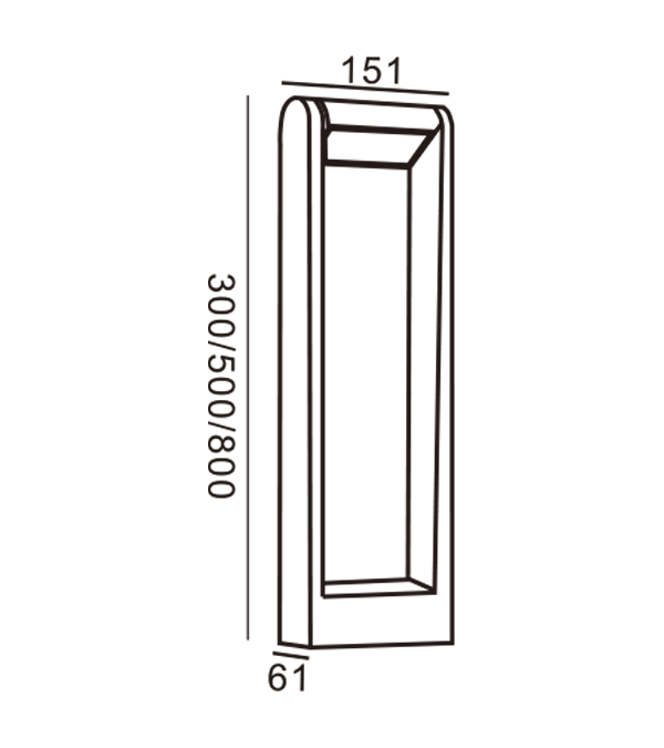 150 Forgatás 350°-ban Kerti lámpa 2 HR60441-2-500 150 Forgatás 350°-ban Kerti lámpa 2 HR60441-2-500