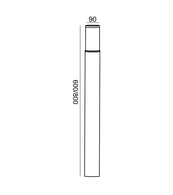 LED kis derék kerti lámpa HR60733-800 LED kis derék kerti lámpa HR60733-800