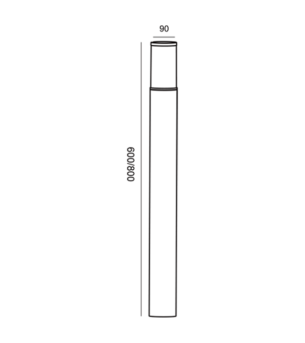LED kis derék kerti lámpa HR60733-600 LED kis derék kerti lámpa HR60733-600