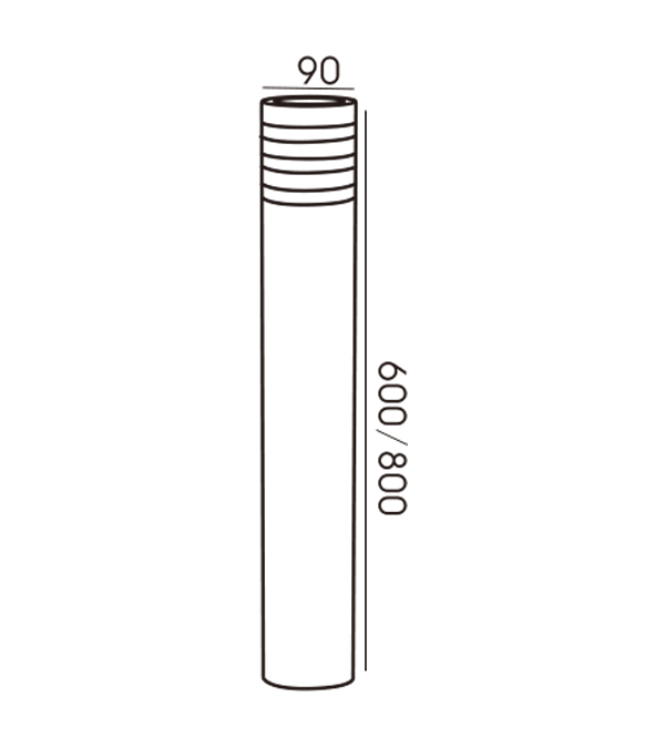 90 Körkörös háromrétegű átlátszó kerti lámpa HR60063-600 90 Körkörös háromrétegű átlátszó kerti lámpa HR60063-600