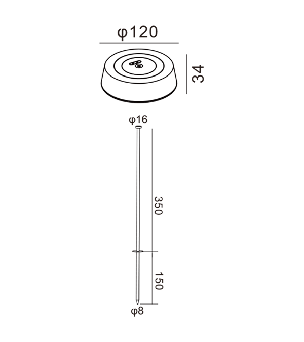 385 High Flat újratölthető asztali lámpa HR95054-385 385 High Flat újratölthető asztali lámpa HR95054-385