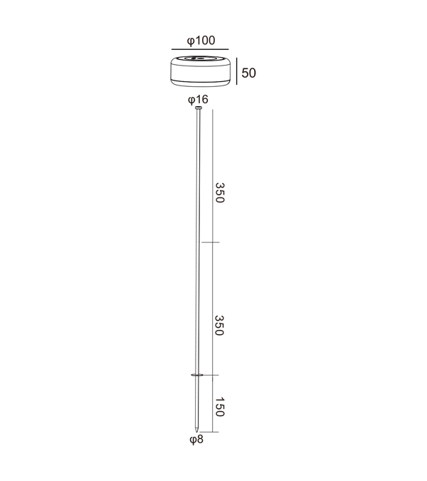 400 High Black Body újratölthető lámpa HR95004-400 400 High Black Body újratölthető lámpa HR95004-400