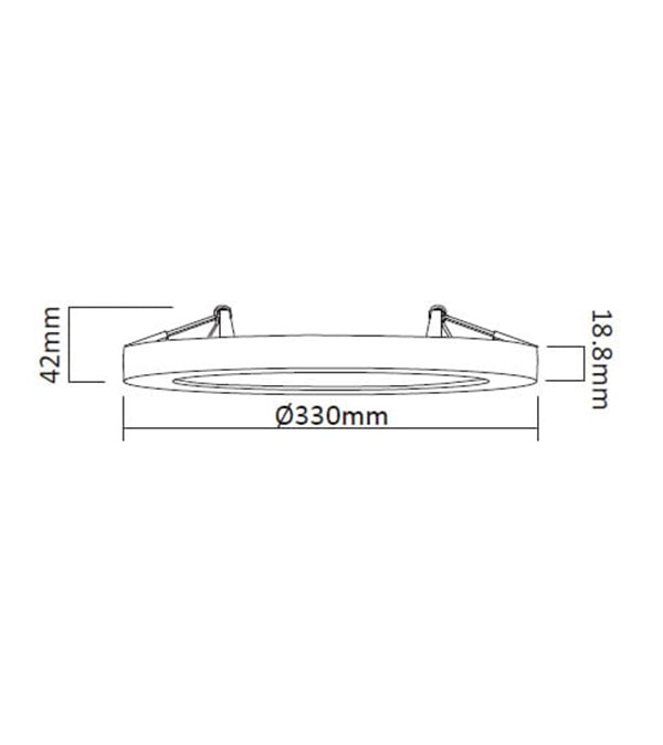 330 LED mennyezeti lámpa HR10101 330 LED mennyezeti lámpa HR10101